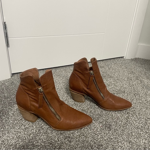 Ankle boots, size 37 leather - Picture 2 of 5
